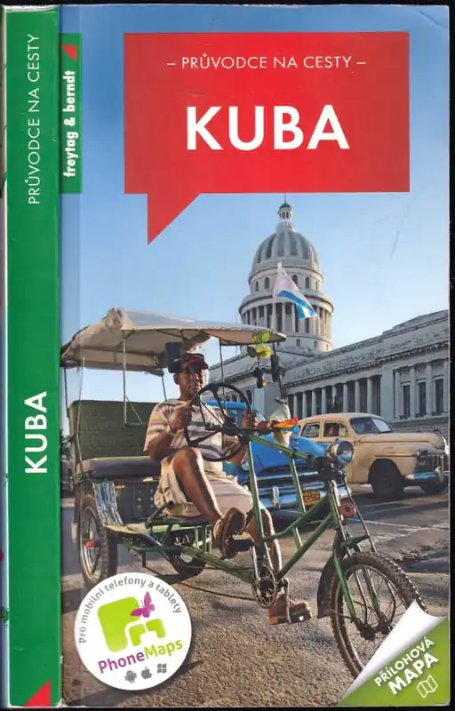 Akční Nabídka Kuba : 257 barevných fotografií, přehledná mapa, 5 map oblastí, 5 plánků mĕst