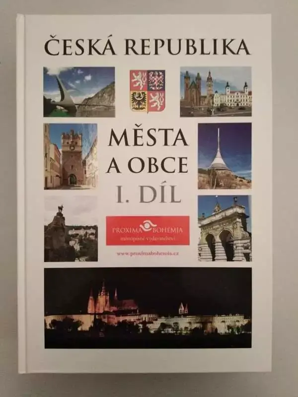 Česká republika města a obce 1. a 2. díl Super Cena