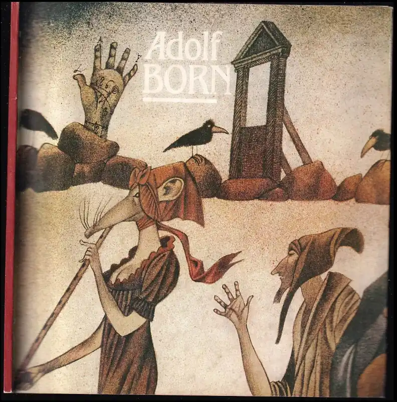 Adolf Born : grafika a ilustrácie Zlevněný