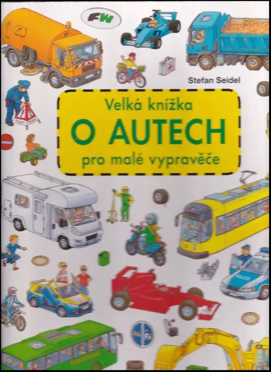 Sleva Velká knížka o autech pro malé vypravěče