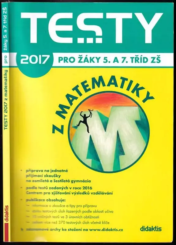 Značkový Testy 2017 pro žáky 5. a 7. tříd ZŠ z matematiky