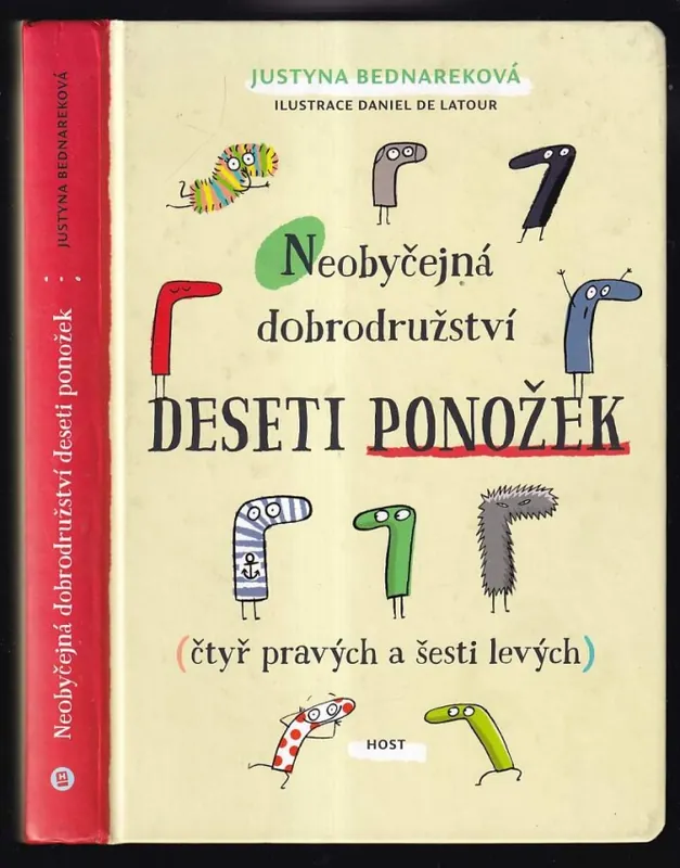 Doprava Zdarma Neobyčejná dobrodružství deseti ponožek (čtyř pravých a šesti levých)
