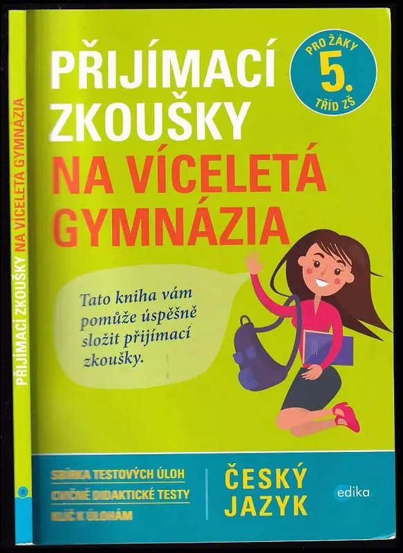 Novinka Přijímací zkoušky na víceletá gymnázia : Český jazyk
