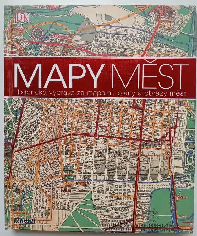 Tovární Cena Mapy měst : historická výprava za mapami, plány a obrazy měst