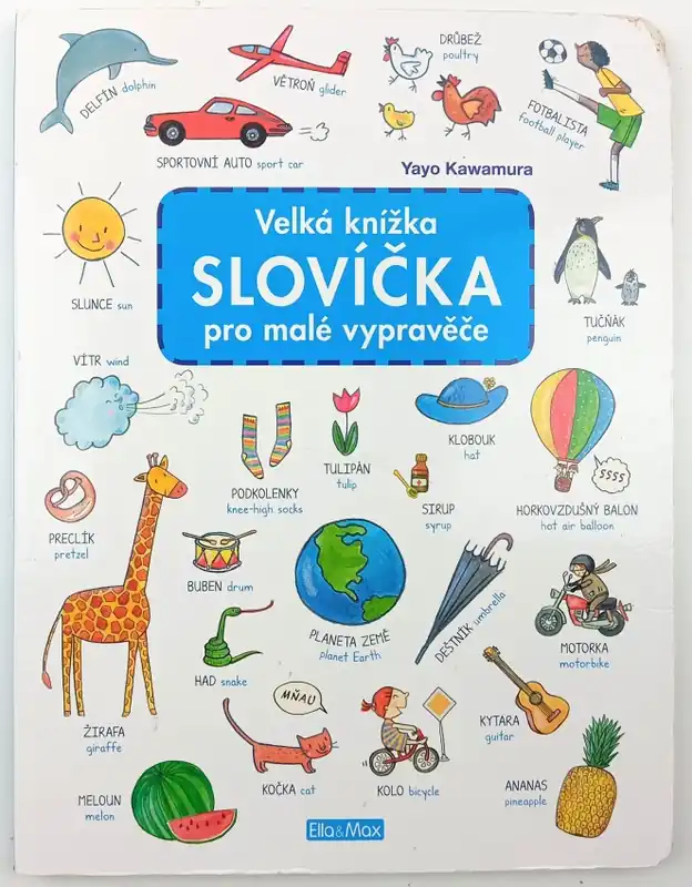 Slovíčka : velká knížka pro malé vypravěče Akční Nabídka