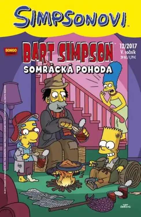 Bart Simpson 12/2017 : Somrácká pohoda - 12/2017, V. ročník Cenový Hit