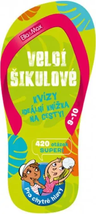 Levný Velcí šikulové : 9-10 let : kvízy : ideální knížka na cesty!