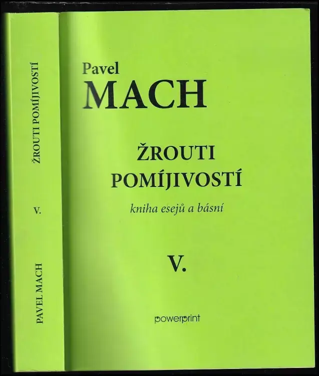 Přímo Od Výrobce Žrouti pomíjivostí : kniha esejů a básní