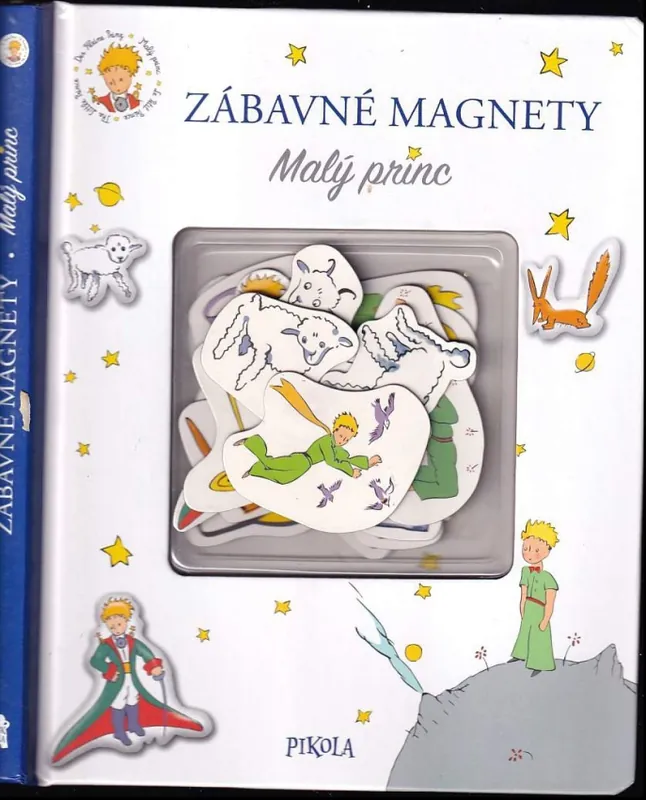 Malý princ, zábavné magnety: 15 MAGNETŮ Originální