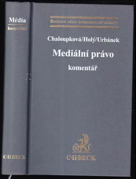 Koupit Online Mediální právo : komentář