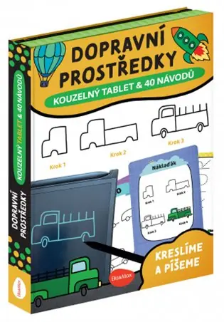 Dopravní prostředky - Kouzelný tablet & 40 návodů Dokud Zásoby Vydrží