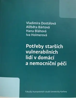 Výprodej Potřeby starších vulnerabilních lidí v domácí a nemocniční péči