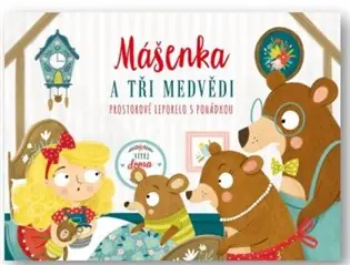 Nízká Cena Mášenka a tři medvědi - prostorové leporelo