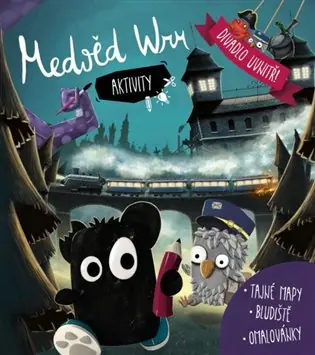 Medvěd Wrr - Aktivity / Tajné mapy, bludiště, omalovánky Vysoce Kvalitní