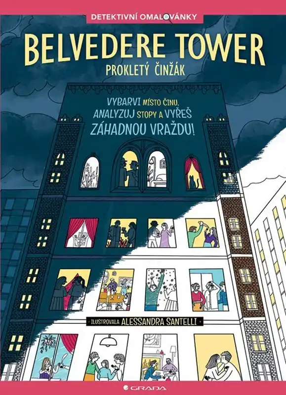 Nová Kolekce Detektivní omalovánky Prokletý věžák Belvedere Tower
