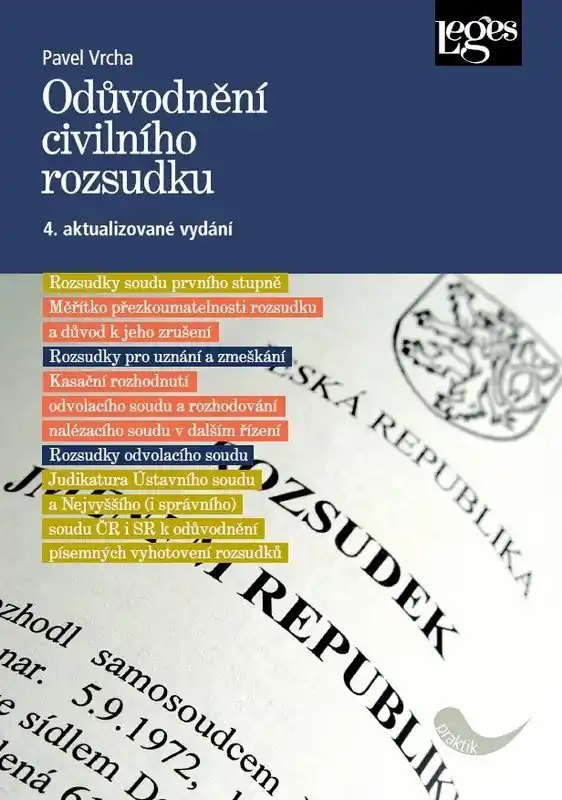 Horká Nabídka Odůvodnění civilního rozsudku 4. aktualizované vydání
