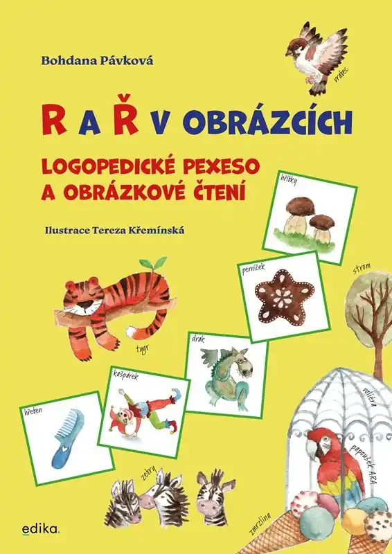 Expresní Doručení R A Ř v obrázcích Logopedické pexeso a obrázkové čtení