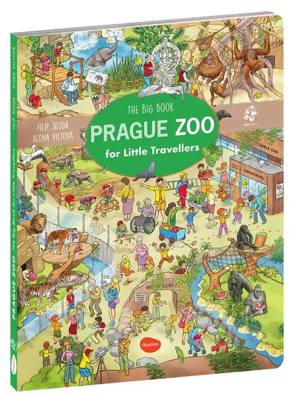 The Big Book Prague ZOO for Little Travellers Sezónní Sleva