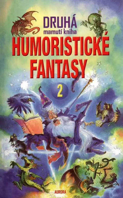 Druhá mamutí kniha humoristické fantasy Levný