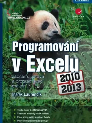 Víkendová Akce Programování v Excelu 2010 a 2013 - záznam, úprava a programování maker