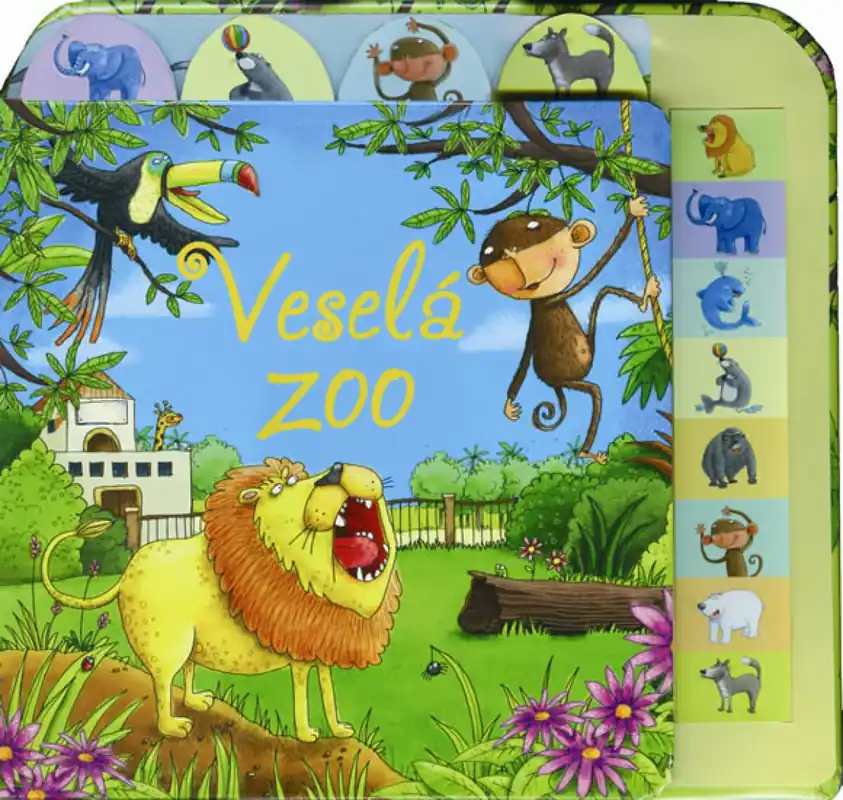 Expresní Doručení Veselá ZOO - kniha se zvuky