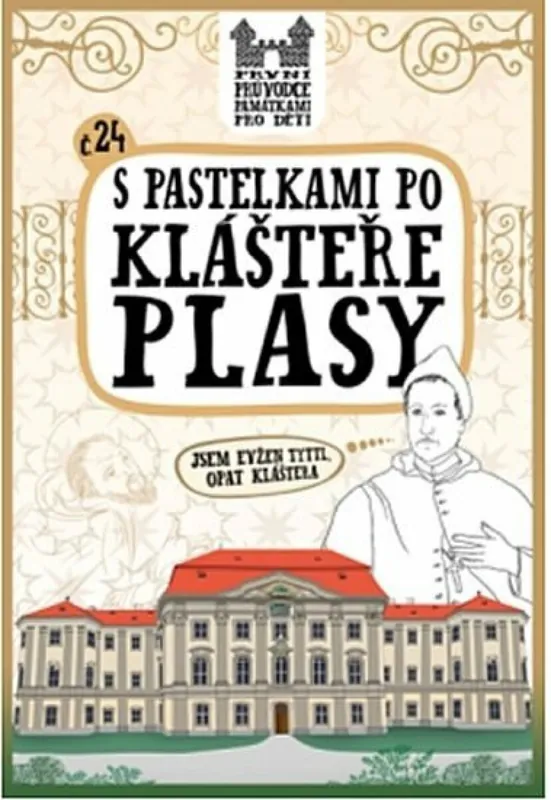 Levný S pastelkami po klášteře Plasy