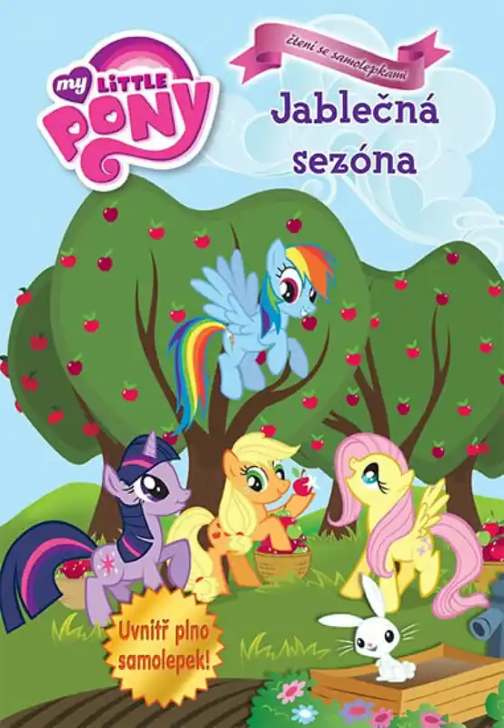 My Little Pony Jablečná sezóna Čtení se samolepkami Sezónní Sleva