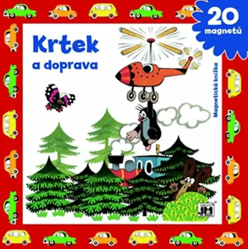 Krtek a doprava Magnetická knížka Novinka